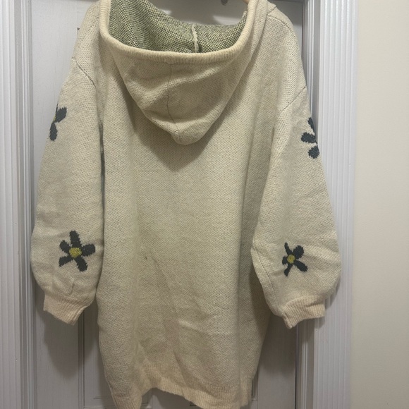 Anthropologie hooded heavy weight sweater dress - Picture 2 of 3